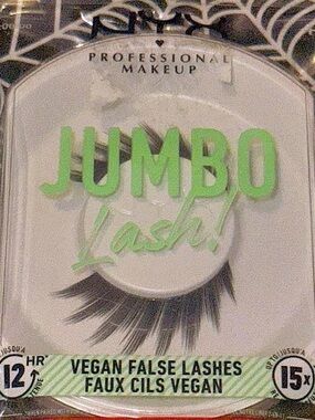 Spiky Jumbo Lash Vegan False Lashes - Black